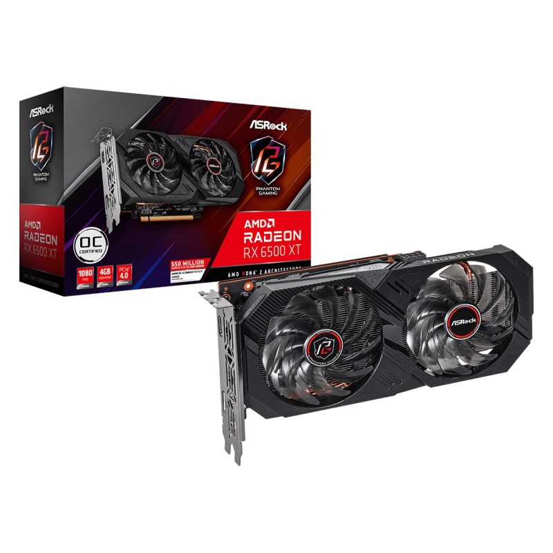 Phantom Gaming D Radeon RX 6500 XT 4GB OC